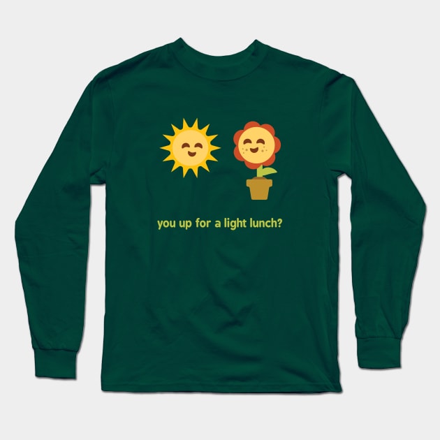 Light Lunch? Long Sleeve T-Shirt by zacrizy